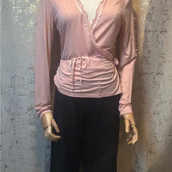 Pink Wrap Shirt - Picture 2 of 6